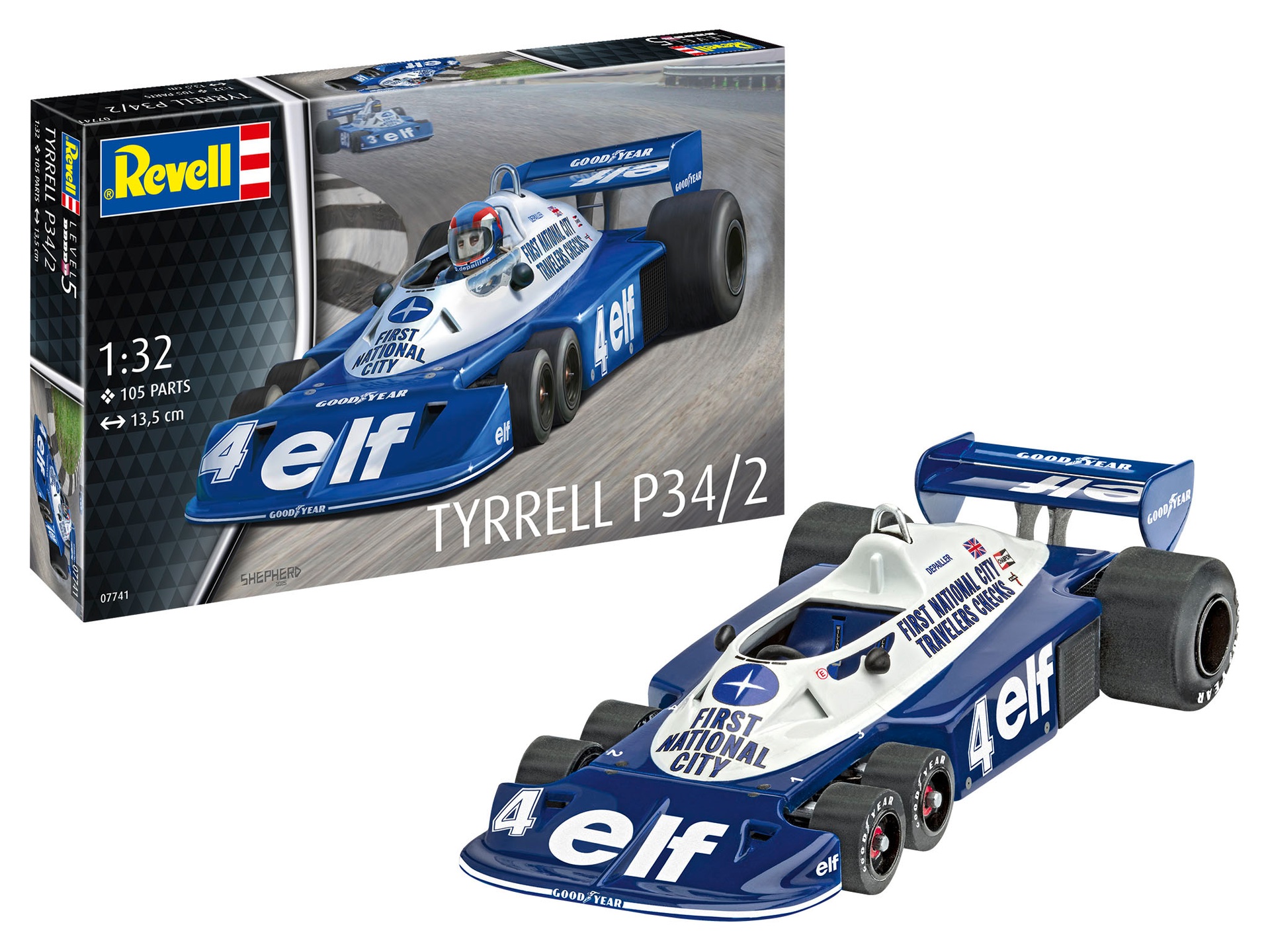 revell-07741-Tyrrell-P34-2-six-wheeler-Patrick-Depailler