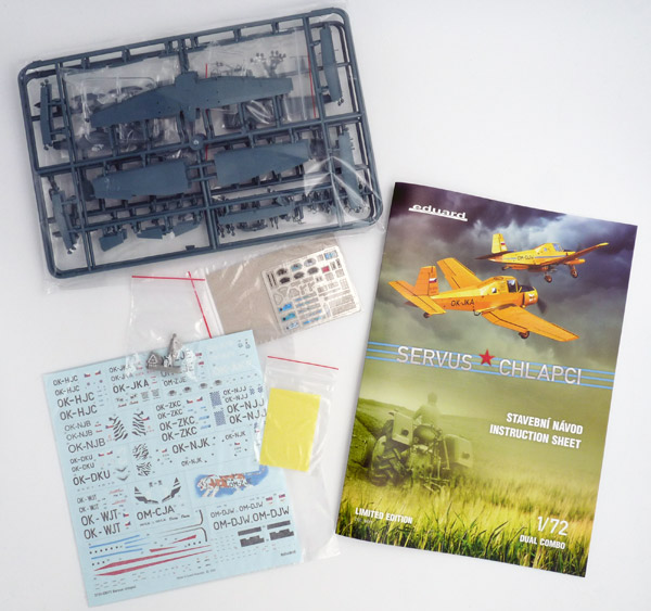 eduard-2131-2-SERVUS-CHLAPCI-LET-Z-37A-Smelák-Bumblebee-Agrarflieger-Sprühflieger-limited-edtion-dual-combo eduard-2131-2-SERVUS-CHLAPCI-LET-Z-37A-Smelák-Bumblebee-Agrarflieger-Sprühflieger-limited-edtion-dual-combo