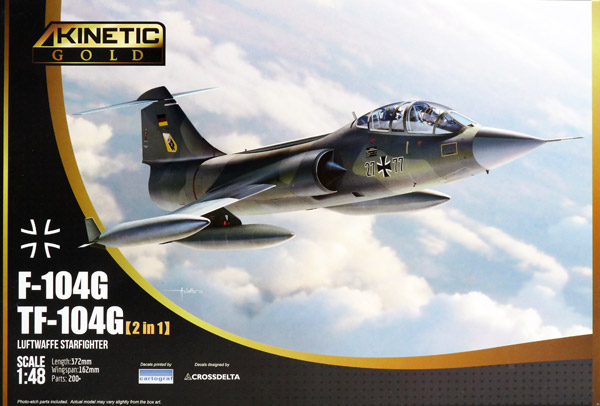 kinetic-K48089-F-104G-TF-104G-Luftwaffe-Starfighter-Bundesluftwaffe-JaboG-31-33-gut-gewartet-kein-Witwenmacher