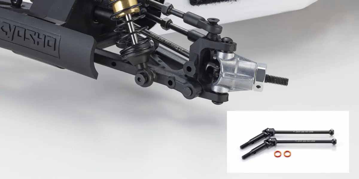 Kyosho-30623-5-Turbo-Optima-Mid-Special-1988-Retro-Vintage-RC-Buggy-Kit-Bausatz-Antriebswellen