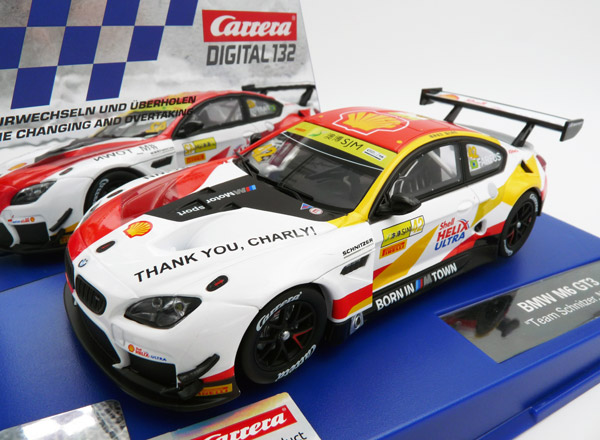 carrera-20030967-BMW-M6-GT-3-Team-Schnitzer-Motorsport-Freilassing-Augusto-Farfus-#thankyouCharly!-Charly-Lamm-Shell