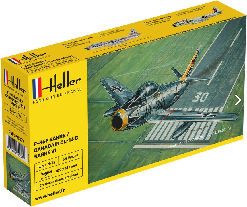 heller-80277-1-F-86F-Sabre-Canadair-CL-13-B-Sabre-VI-Bundes-Luftwaffe heller-80277-1-F-86F-Sabre-Canadair-CL-13-B-Sabre-VI-Bundes-Luftwaffe