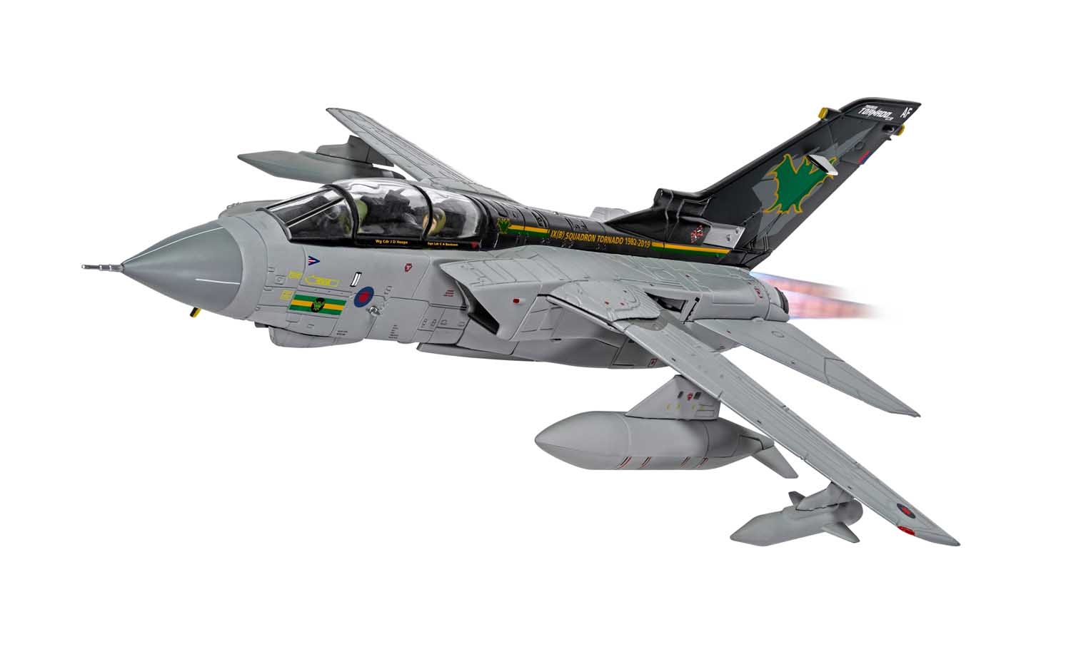 corgi-AA33620-1-Panavia-Tornado-GR4-ZG775-No-IX-B-Squadron-retirement-scheme-RAF-Marham-Norfolk-March-2019