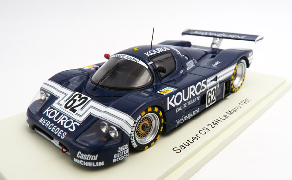 spark-S1256-1-Sauber-C9-Kouros-Mercedes-Gruppe-C-Le-Mans-1987-62-car