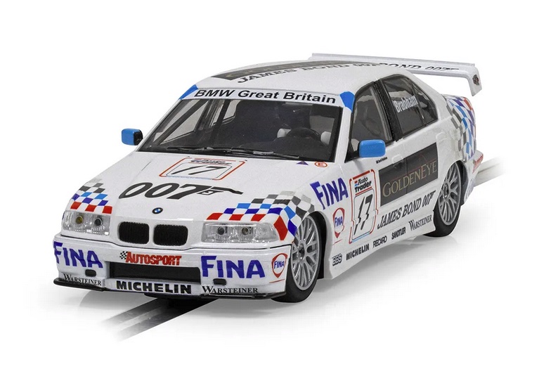 Scalextric-C4574-1-BMW-320i-Supertourer-E36-BTCC-1995-David-Brabham-Goldeneye-Works-Car