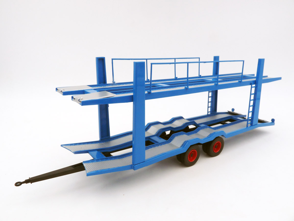 ixo-TTRX034-4-MAN-F7-Autotransporter-1970-blau-Spedition-Fahrzeugtransporte