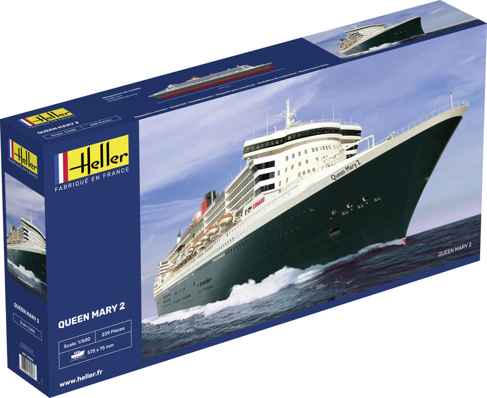 heller-80626-Queen-Mary-2-Carnival-Corporation-Cunard-Line-Kreuzfahrtschiff-Urlaubsfeeling