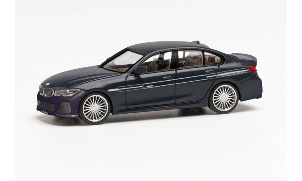 herpa-430890-BMW-Alpina-B3-Limousine-G20-Saphirschwarzmetallic-mit-goldenen-Alpinastreifen