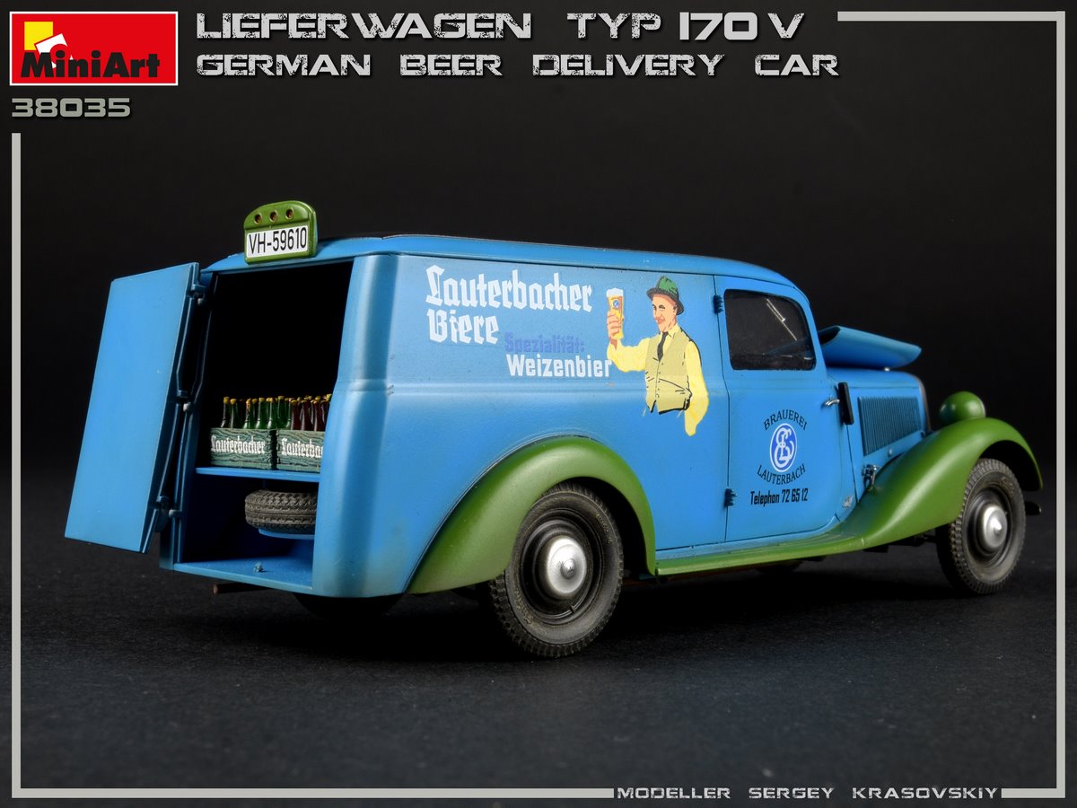 miniart-38035-9-Mercedes-Lieferwagen-Typ-170V-Bierlaster-Lauterbacher-Zwickauer-Winkler-Bräu-Mainburg miniart-38035-9-Mercedes-Lieferwagen-Typ-170V-Bierlaster-Lauterbacher-Zwickauer-Winkler-Bräu-Mainburg