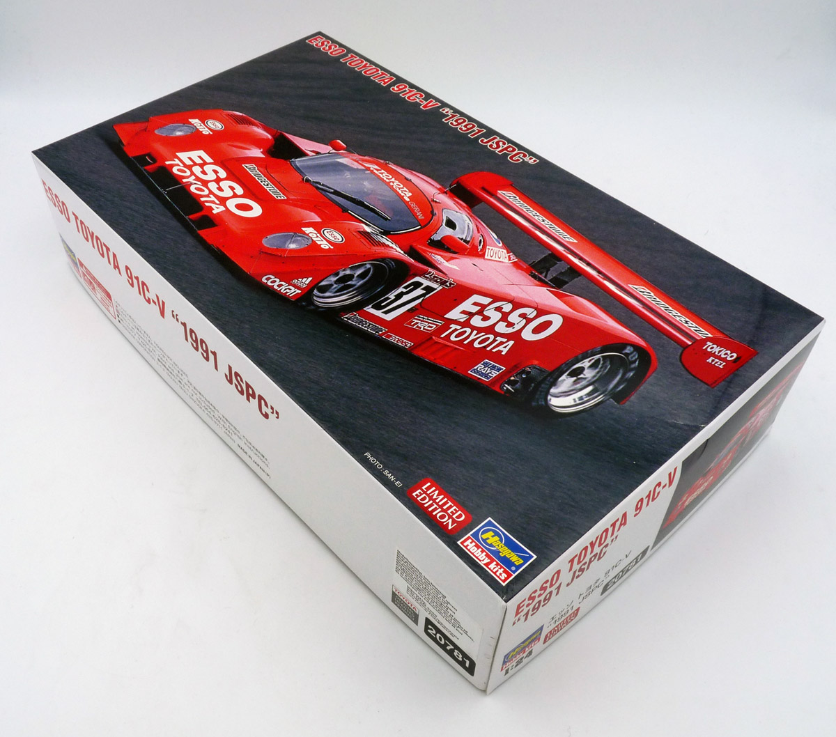 Hasegawa-20781-Esso-Toyota-91C-V-1991-JSPC-Gruppe-C-Sportwagen-Andy-Wallace-Geoff-Lees-Eje-Elgh