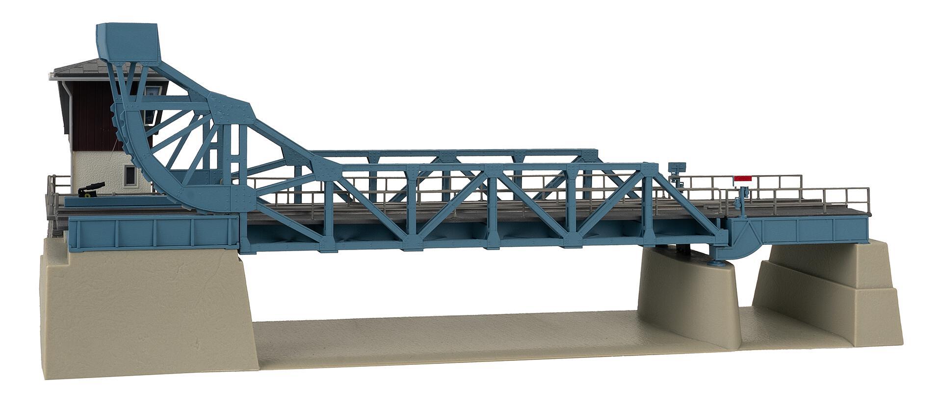 faller-120506-4-Klappbrücke-mit-Antrieb