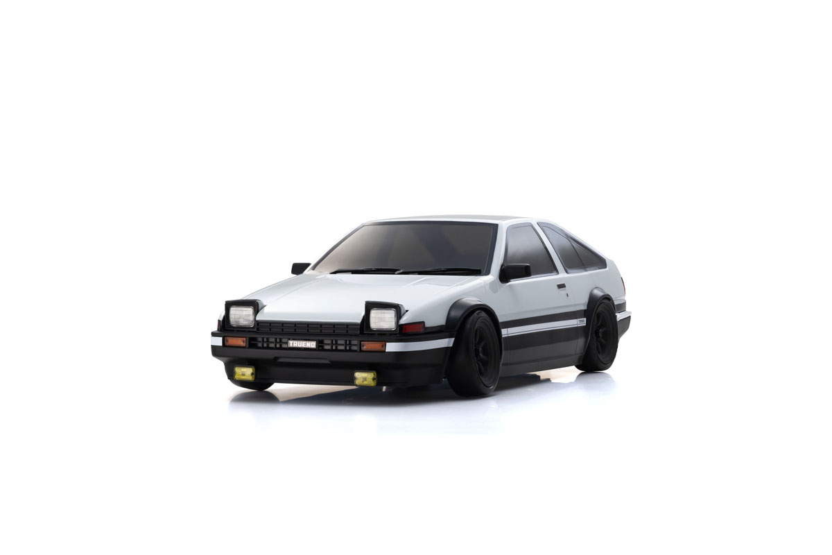 kyosho-34501T1-7-Toyota-Sprinter-Trueno-AE86-Fazer-Drift-Scheinwerfer-geöffnet