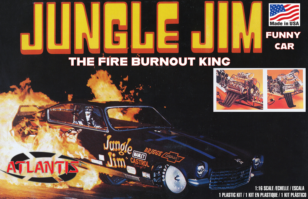 atlantis-H1486-1-Jungle-Jim-Vega-Funny-Car-Dragster-Fire-Burnout-King-Jim-Liberman-Pam