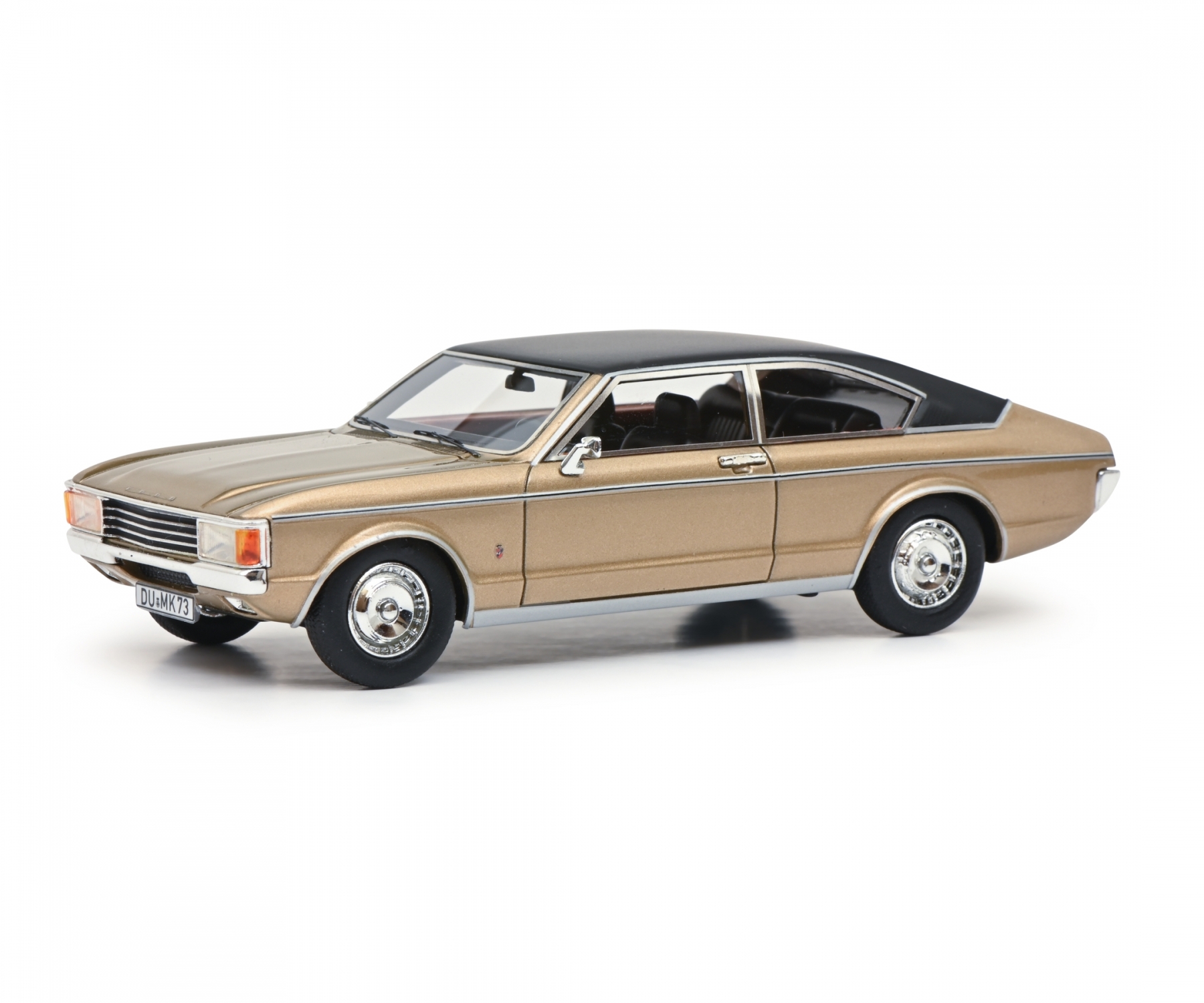 schuco-450914300-1-Ford-Granada-Coupé-goldmetallic-Vinyldach