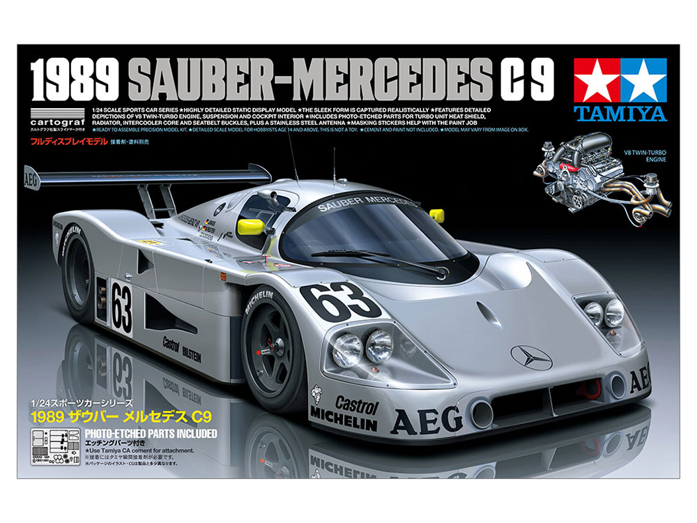 tamiya-24359-2-Sauber-Mercedes-C9-Le-Mans-1989-Gruppe-C-Silberpfleil