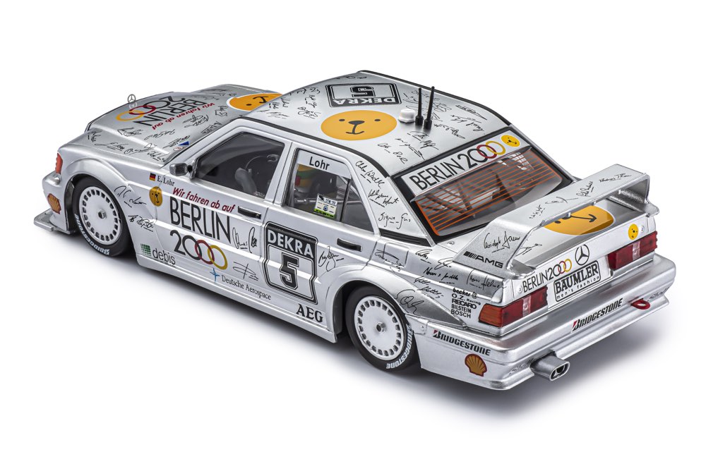 slotit-CA44c-2-Mercedes-Benz-190E-Evo-II-Berlin-2000-Ellen-Lohr-DTM-Hockenheim-1992-Siegerin-Podest