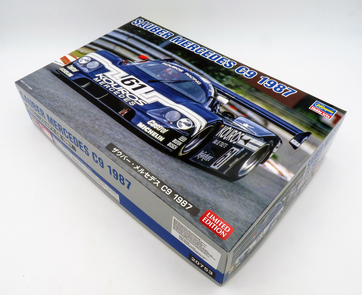hasegawa-20753-Sauber-Mercedes-C9-1987-Thackwell-Schlesser-Ganassi-Pescarolo-Peter-Sauber-Schweiz hasegawa-20753-Sauber-Mercedes-C9-1987-Thackwell-Schlesser-Ganassi-Pescarolo-Peter-Sauber-Schweiz