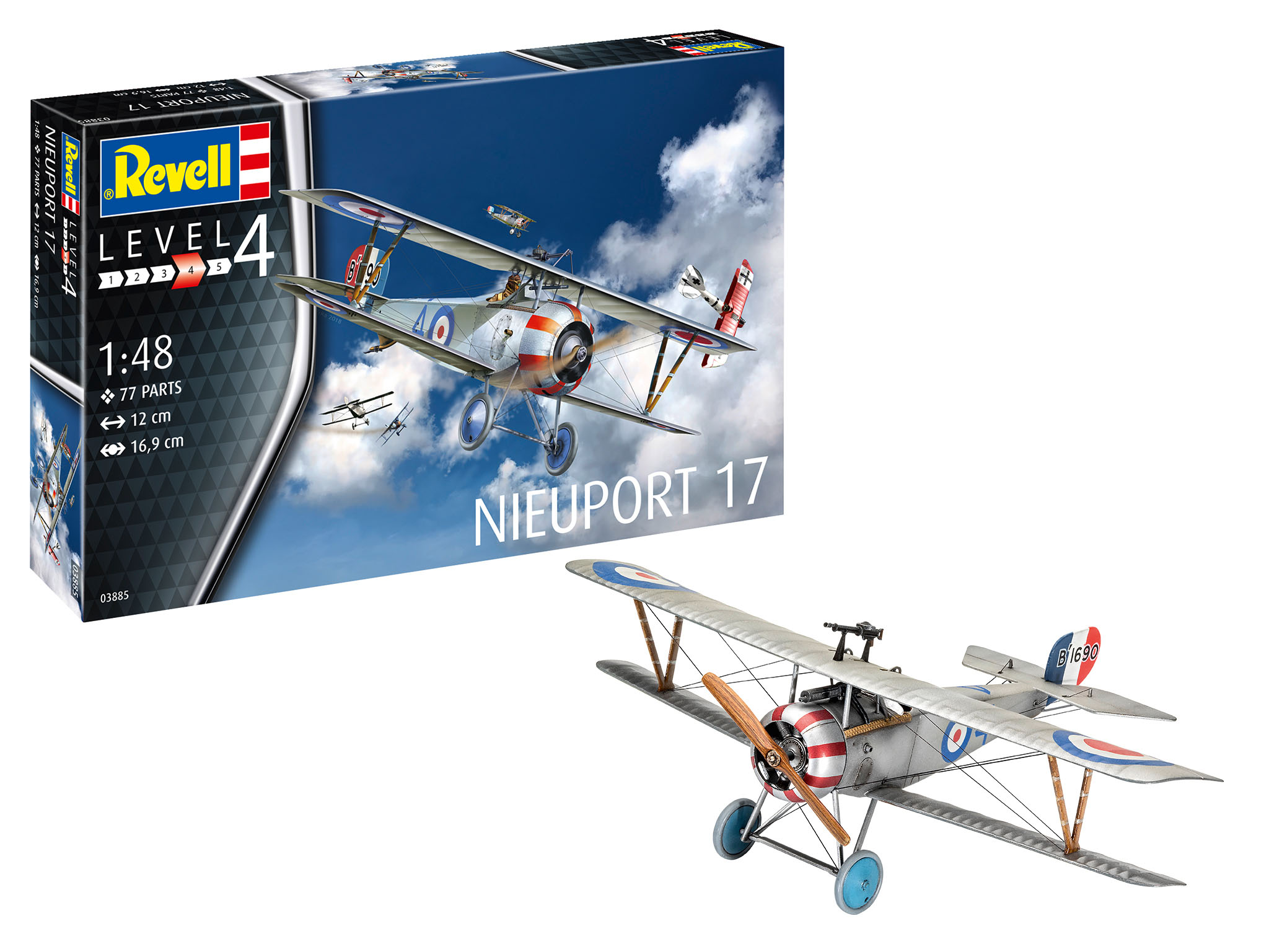 revell-03885-Nieuport-17-Doppeldecker