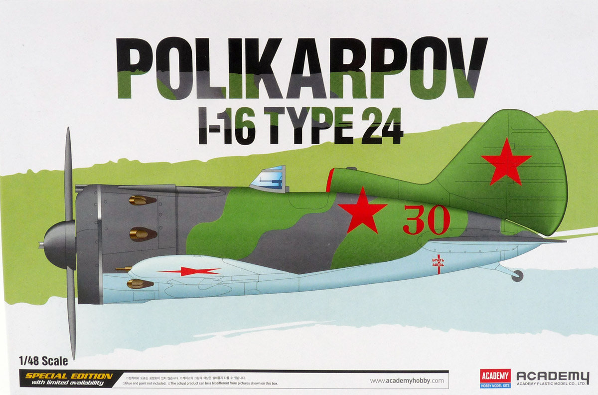 academy-12314-Polikarpov-I-16-Type-24-limited-edition