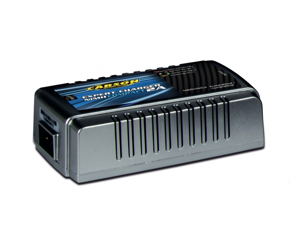 carson-500606069-Expert-Charger-NiMH-Compact-2A-Lader-für-8-Zellen-Volt-Akkus