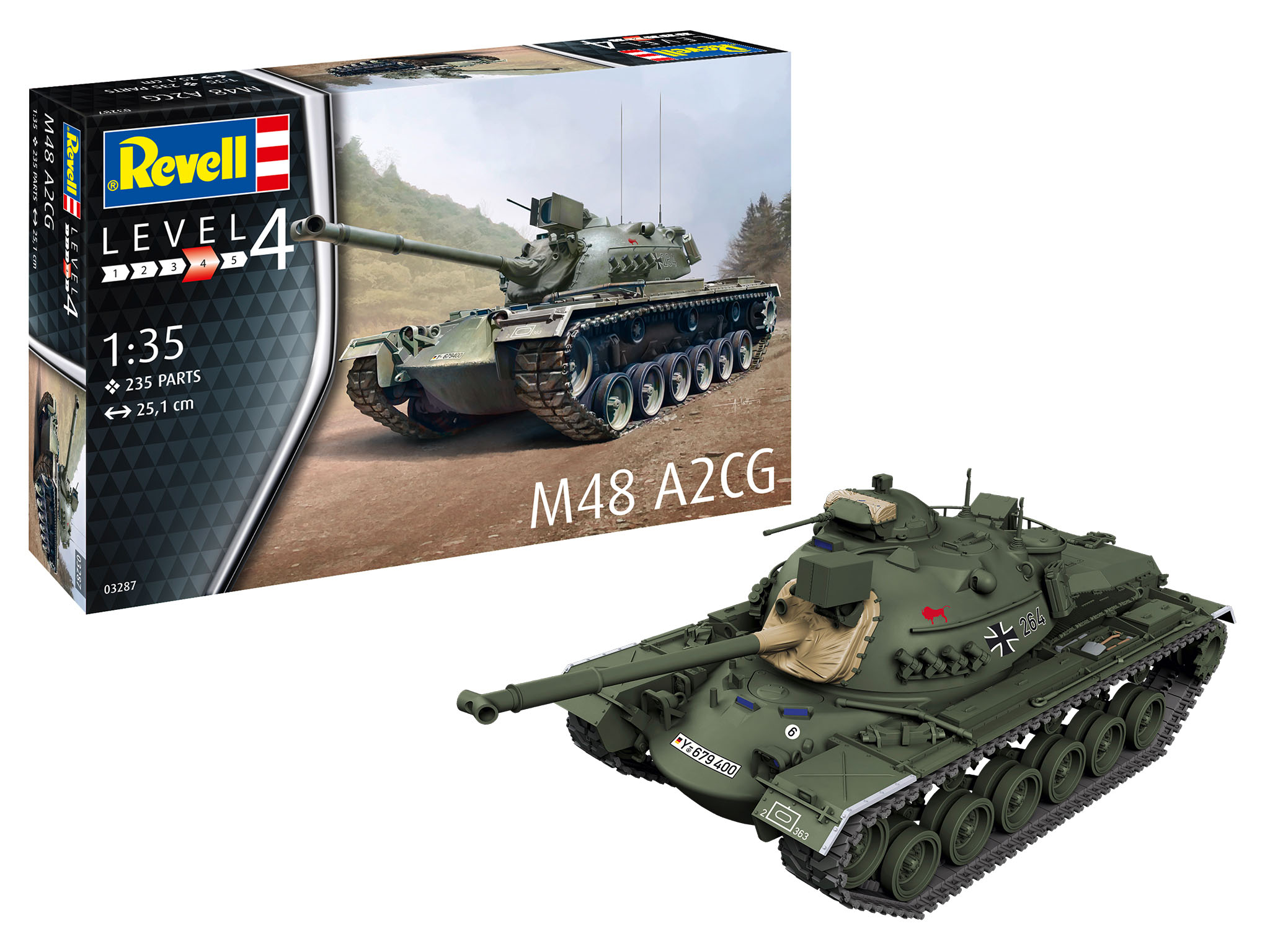 revell-03287-M48-A2CG-Bundeswehrpanzer
