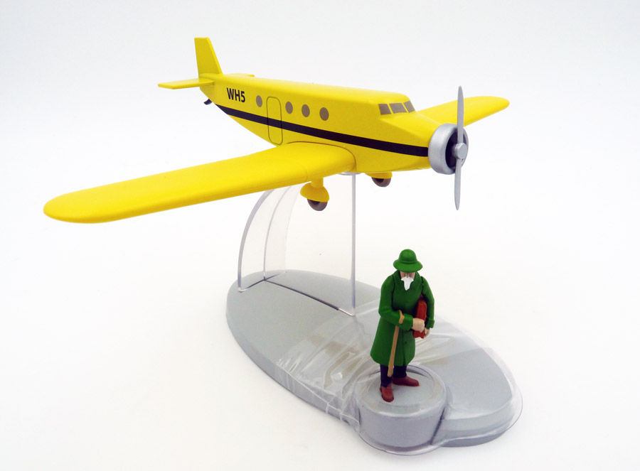 tintin-moulinsart-einmotoriges-Reiseflugzeug-Wibault-365-T5-Sternmotor-Tim-und-Struppi