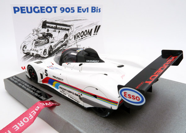 lemansminiatures-132075-5M-2-Peugeot-905-24h-Le-Mans-1991-Alliot-Jabouille-Baldi-5