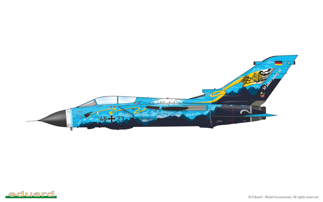 eduard-11154-4-Panavia-Tornado-ECR-Deutsche-Luftwaffe-limited-edition-JaboG-32-Lechfeld