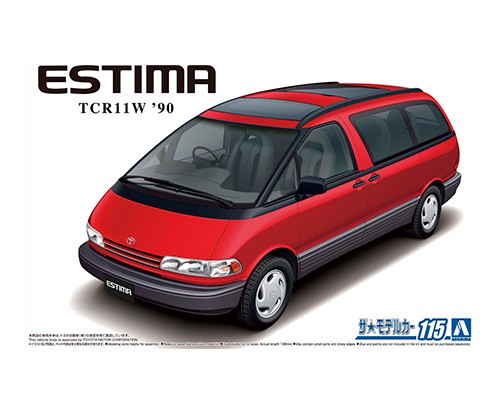 aoshima-4905083057537-Toyota-Previa-Estima-TCR11W-1990