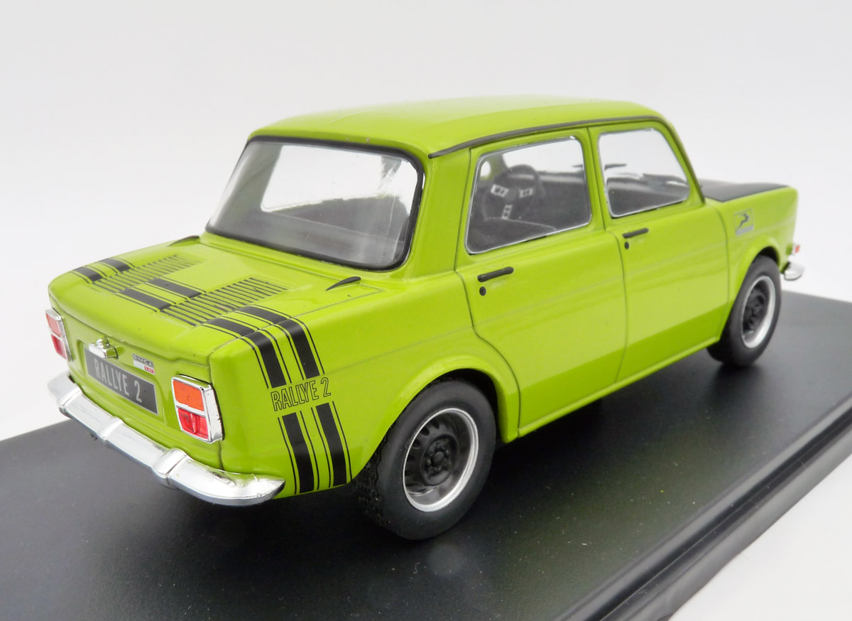 whitebox-WB124246-2-Simca-Rallye-2-1960-hellgrün-metallic-mattschwarz-Bergrennen-Heckmotor