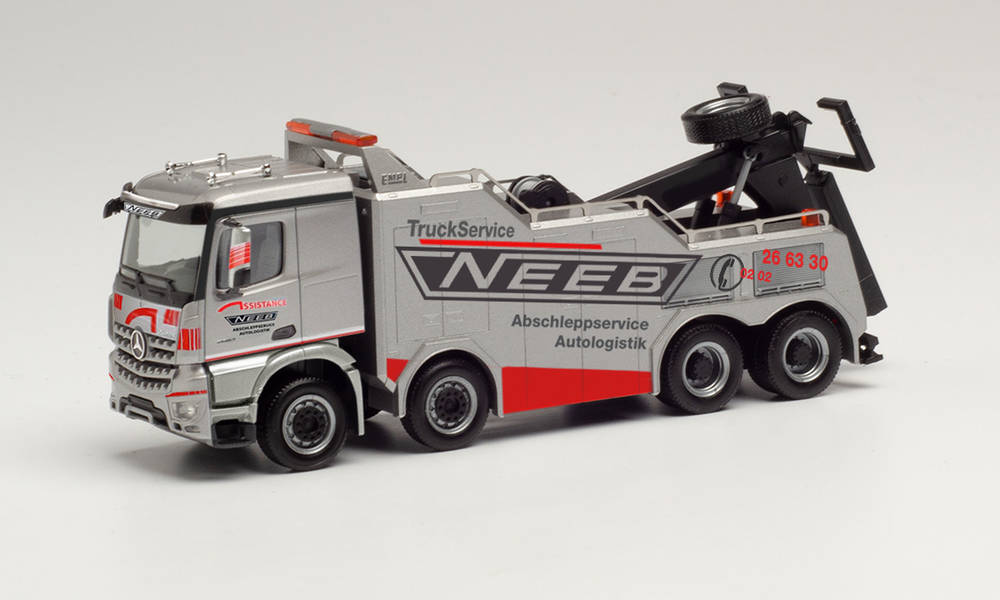 herpa-313964-Mercedes-Benz-Arocs-Classic-EMPL-Bison-Truck-Service-Neeb-Abschleppservice-Autologistik