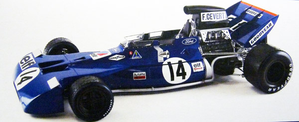 Ebbro Tyrrell 002 1971 British GP, #008