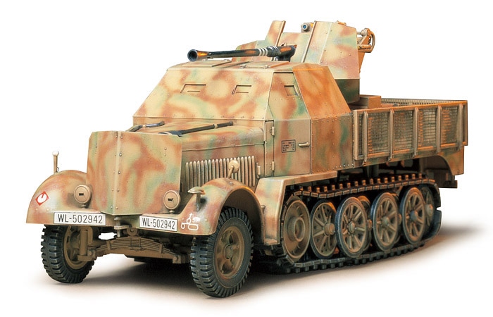 Tamiya-35144-1-8-t-Halbkette-gepanzert-mit-FLAK-37-3-7-cm-Sd-Kfz-7-2