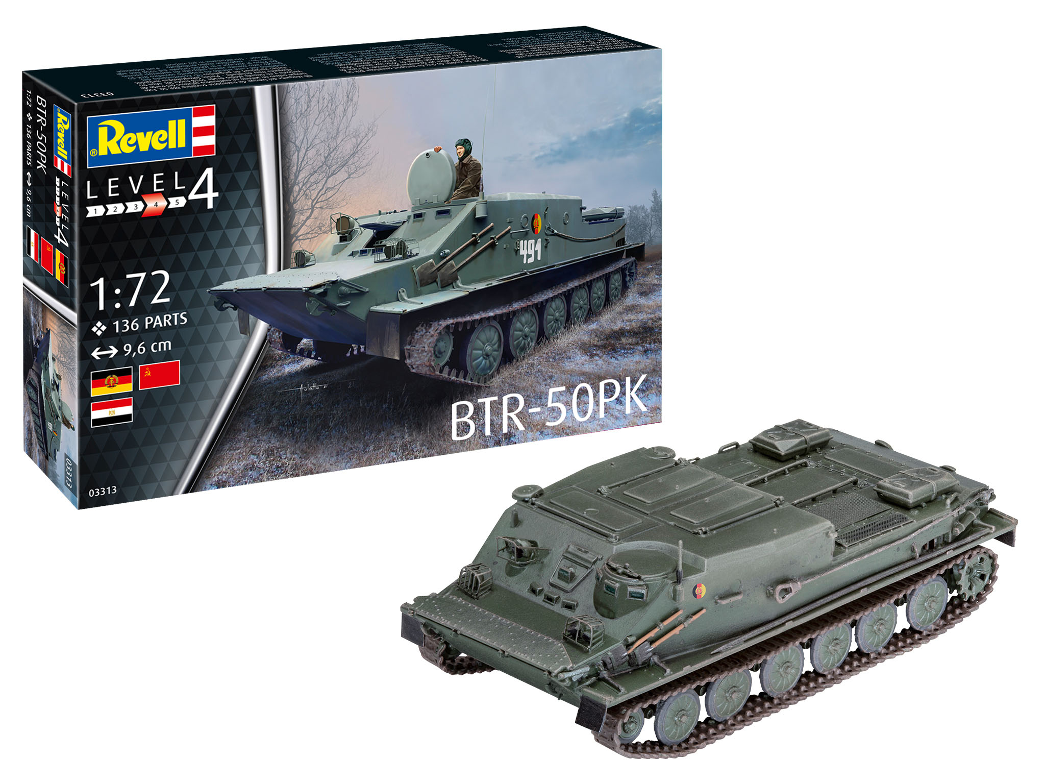revell-03313-BTR-50PK-Transportpanzer-NVA-China-Sowiet-Union