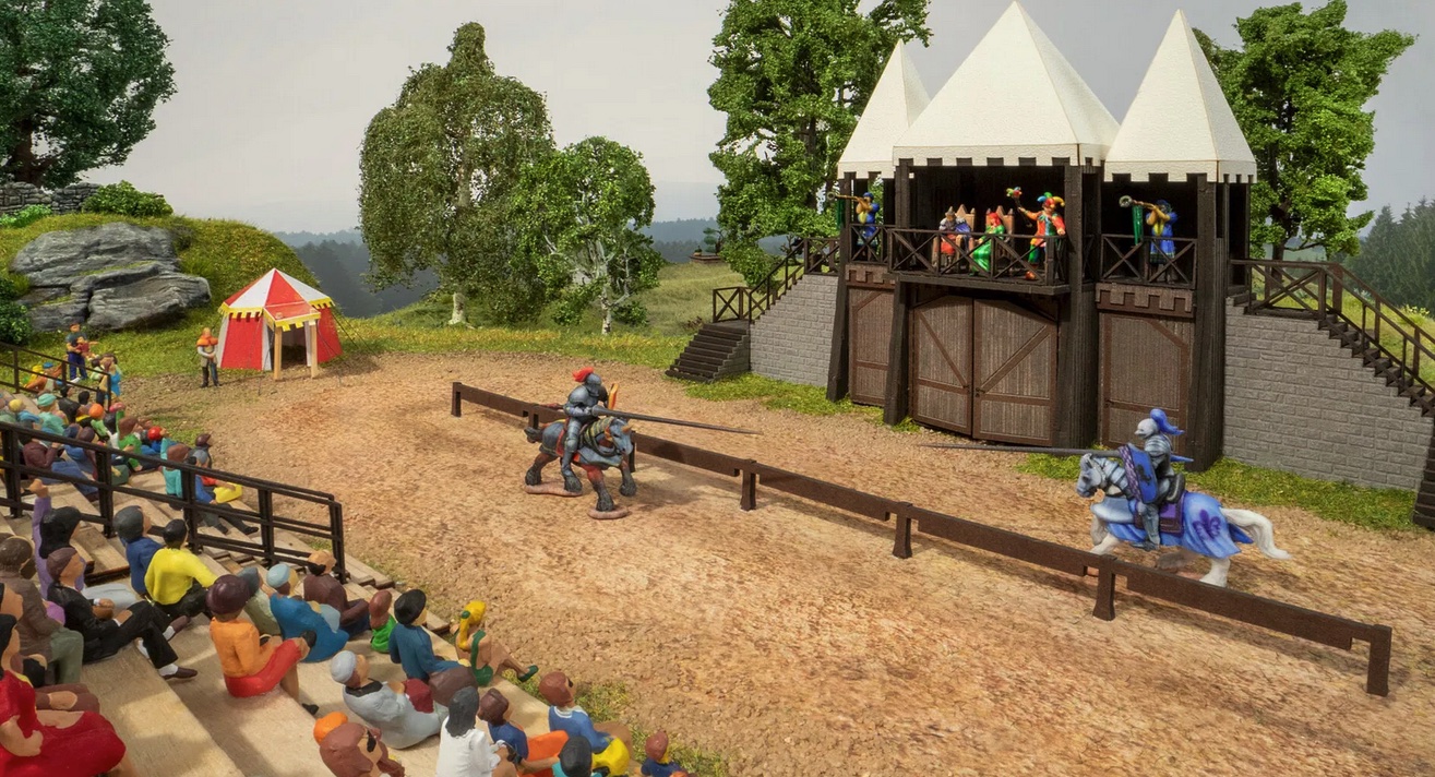 Noch-66828-2-micro-motion-Ritterturnier-Mittelalterspektakel