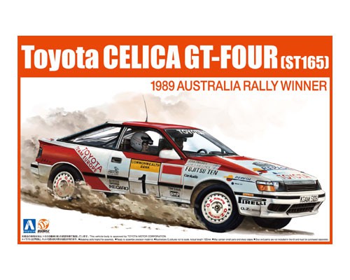 Beemax Aoshima Toyota Celica GT-Four (ST165), 1989 Australia Rally Winner, #081198