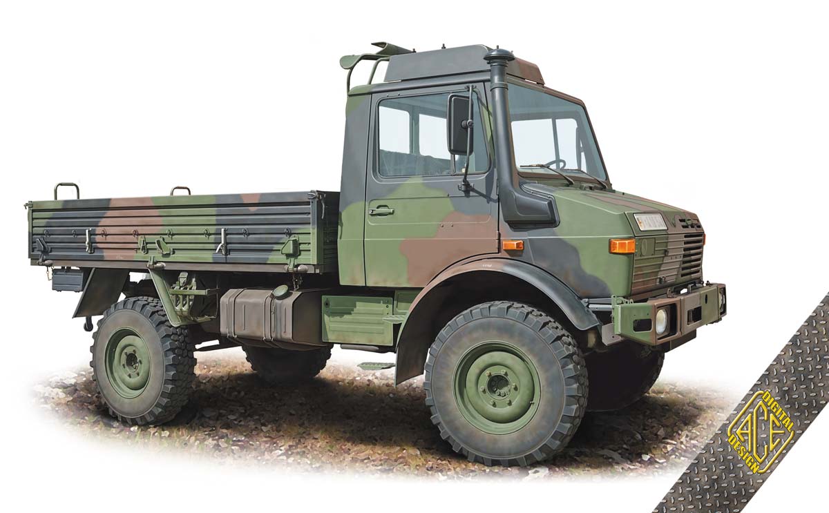 ace-model-72450-1-Unimog-U1300L-LKW-2t-gl-Bundeswehr-Pritsche-Allrad-Gaggenau