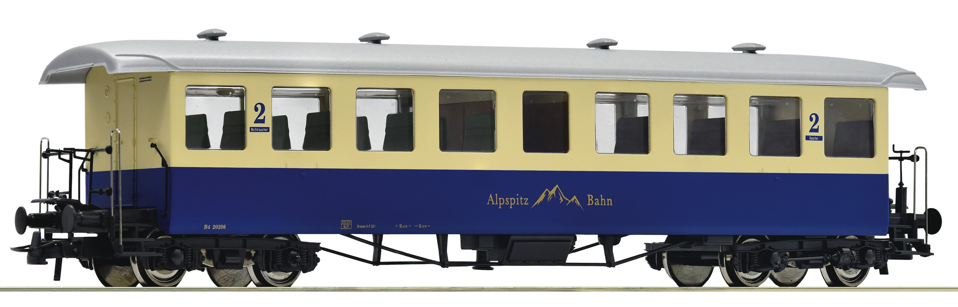 roco-74507-Zahnradbahn-Personenwagen-B4-20206-Alpspitz-Bahn-Epoche-III-IV