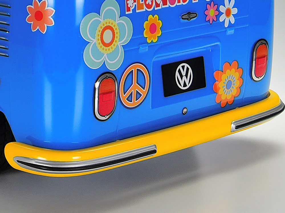 tamiya-47453-4-VW-T1-Typ-2-Fensterbus-Flower-Power-Hippie-Woodstock-Camperbus-ferngesteuert