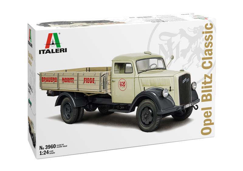 italeri-3960-1-Opel-Blitz-Classic-Pritschen-Lieferwagen-Bierlaster-Illustration