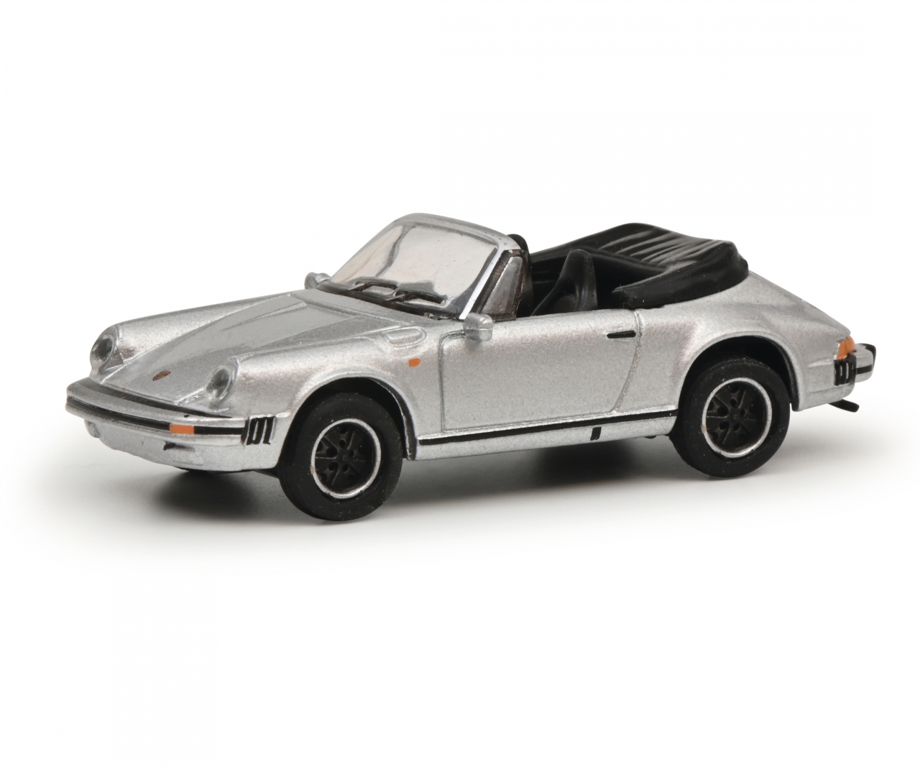 schuco-452671000-1-Porsche-911-Carrera-3-2-Cabrio-silber-metallic-80s-Party