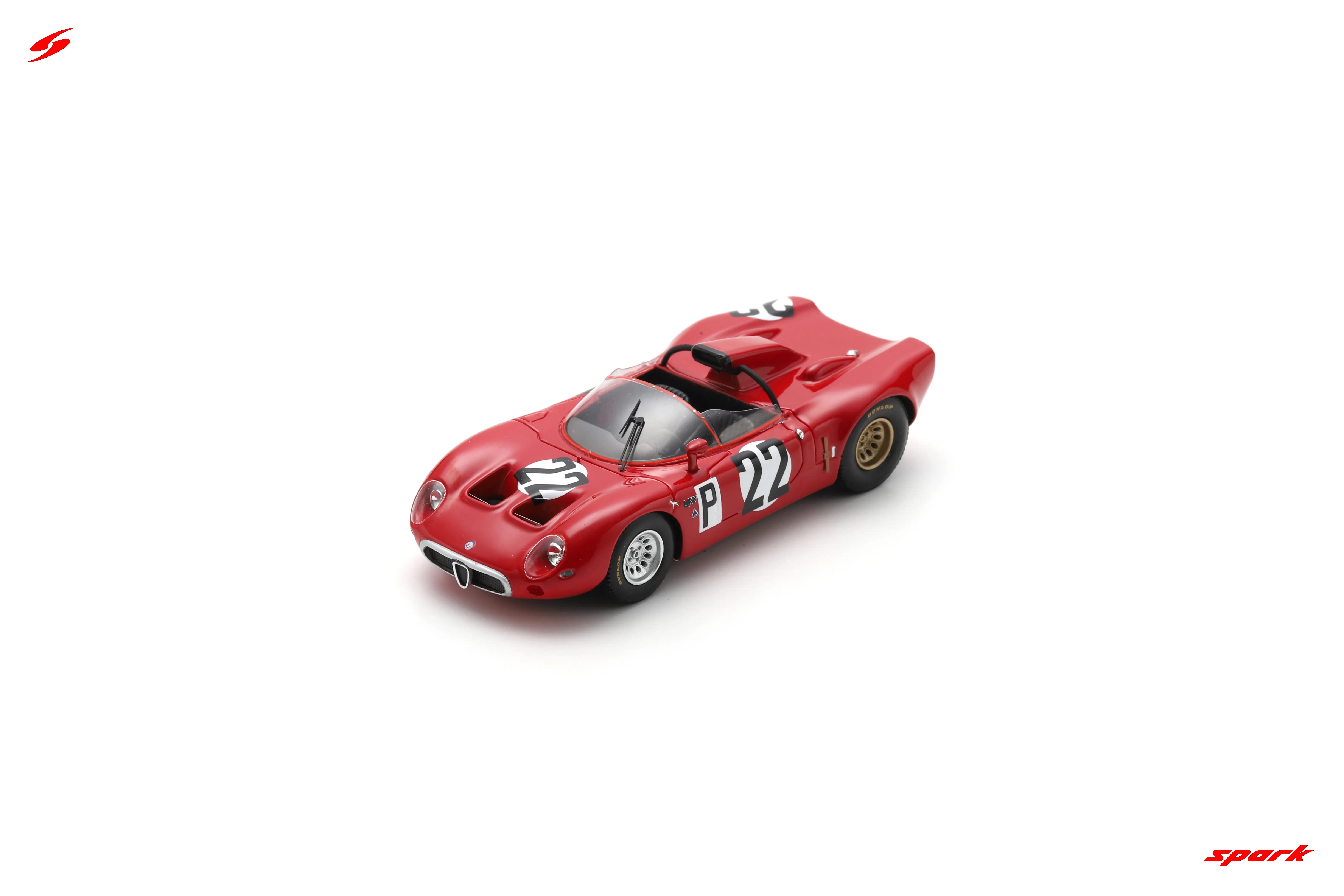 Spark-SG816-Alfa-Romeo-Tipo-33-1000km-Nürburgring-1967-Autodelta-de-Adamich-Galli-Zeccoli-Bussinello-Langstrecken-GT-Rennen