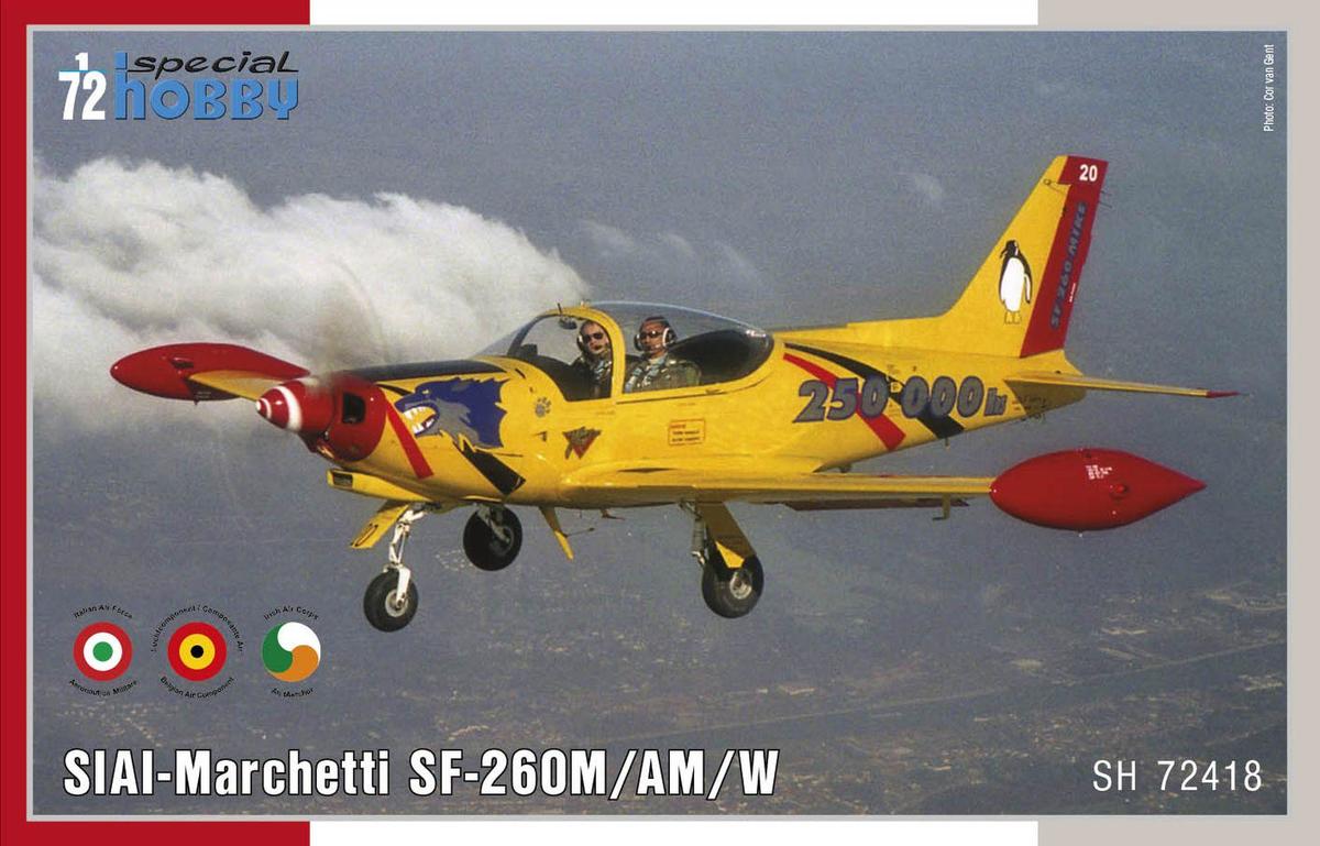 specialhobby-SH72418-SIAI-Marchetti-SF-260M-AM-W-Italian-Prop-Trainer specialhobby-SH72418-SIAI-Marchetti-SF-260M-AM-W-Italian-Prop-Trainer