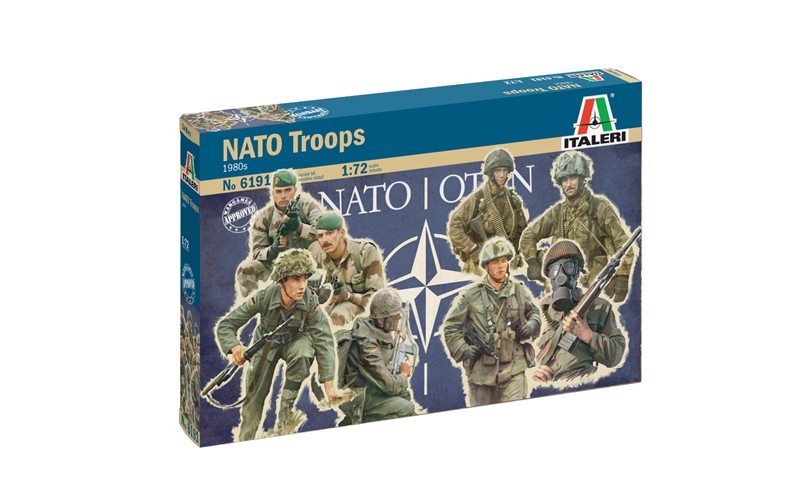 italeri-6191-Nato-Truppen-Zeit-aus-der-Zeit-des-Kalten-Kriegs-1980er-Jahre