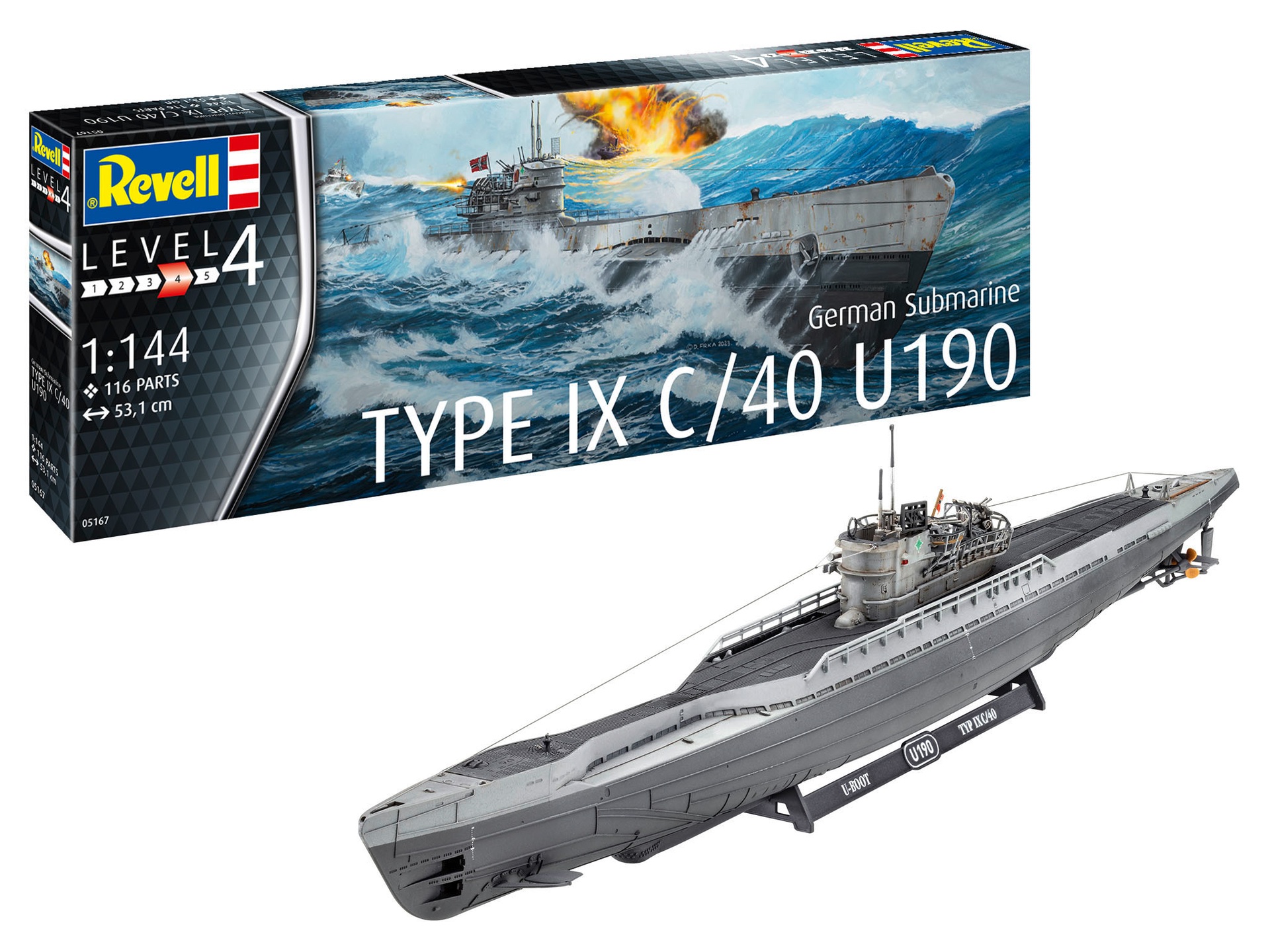 revell-05167-Type-IX-C40-U190-Deutsche-Unterseeboot-Kriegsmarine revell-05167-Type-IX-C40-U190-Deutsche-Unterseeboot-Kriegsmarine