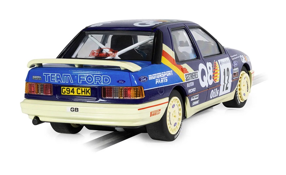 Scalextric-C4607-2-Ford-Sierra-Sapphire-Cosworth-1991-Monte-Delecour-Pauwels-rear