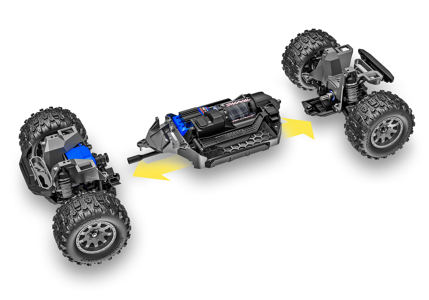 traxxas-107154-8-GRN-Mini-MAXX-BL-2S-Monstertruck-1-zu-16-Brushless-Reparatur-freundlich