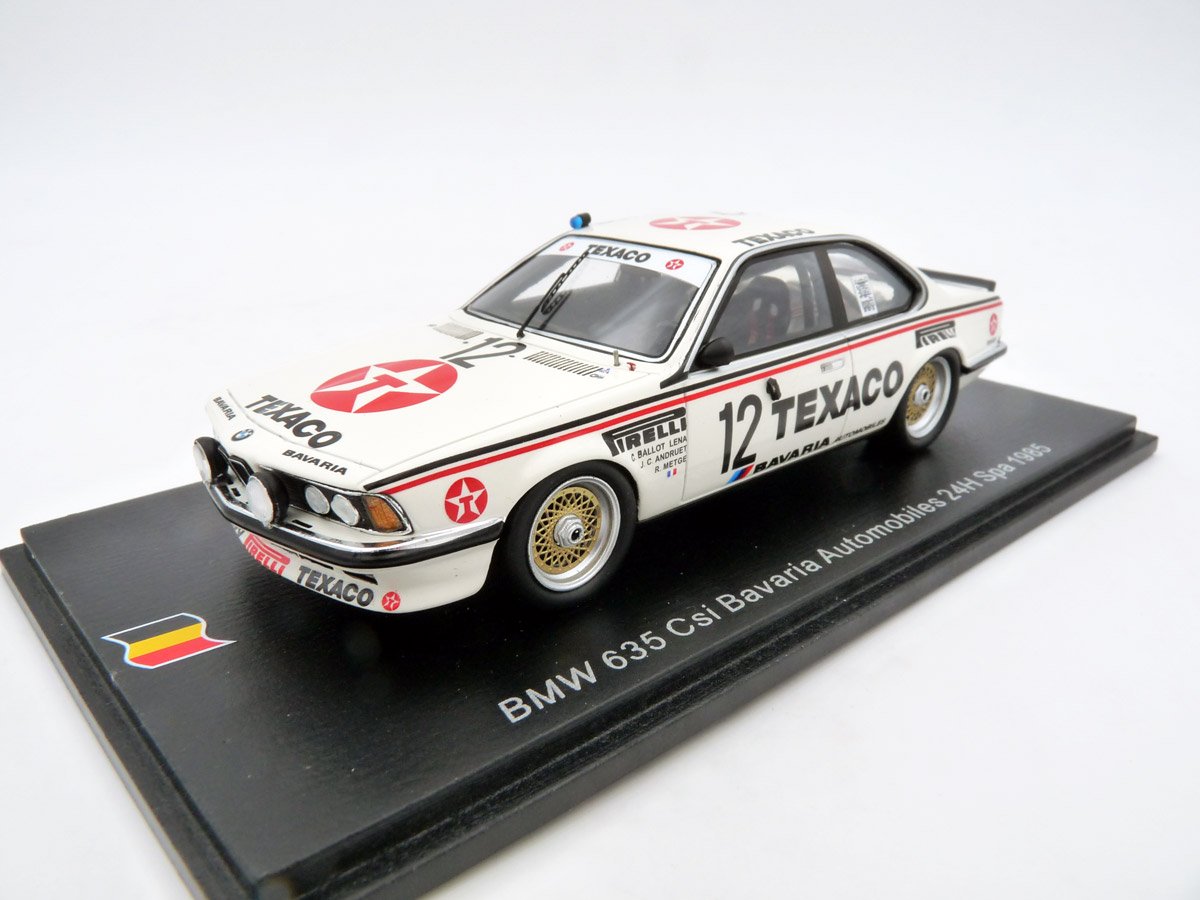 spark-SB661-1-BMW-635CSI-Gruppe-A-Bavaria-Automobiles-24h-Spa-1985-Ballot-Léna-Metge-Andruet-Texaco spark-SB661-1-BMW-635CSI-Gruppe-A-Bavaria-Automobiles-24h-Spa-1985-Ballot-Léna-Metge-Andruet-Texaco