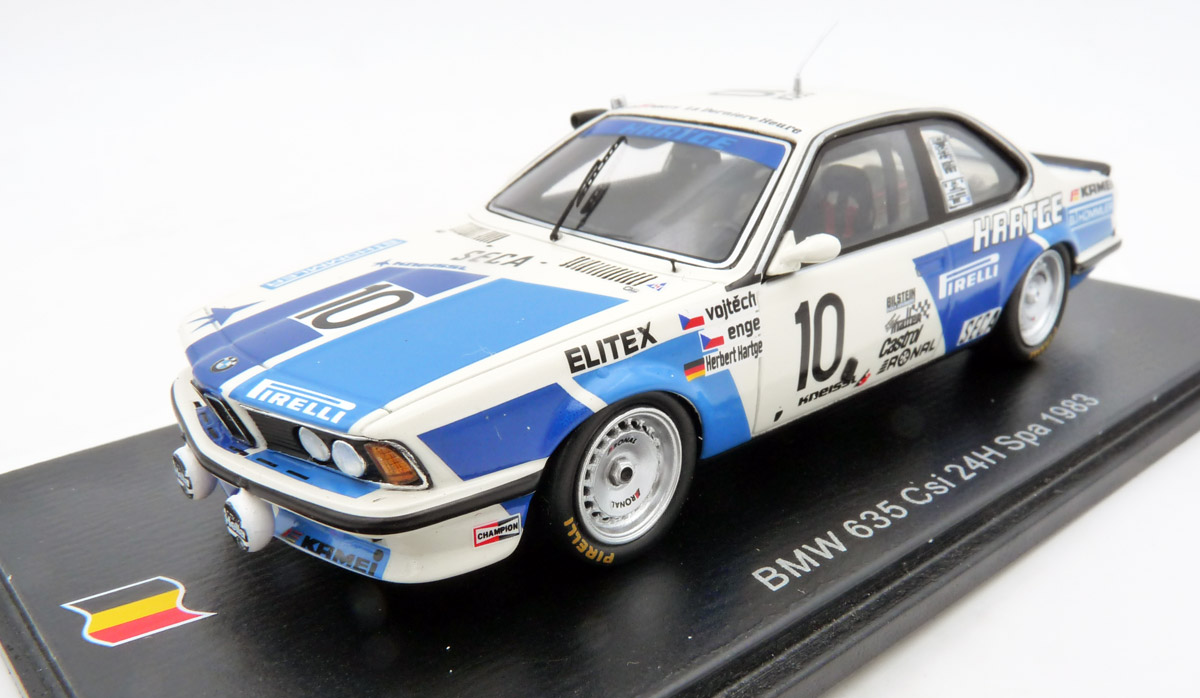 spark-SB655-1-Hartge-BMW-635-CSi-24h-Spa-1983-Herbert-Hartge-Beckingen-Sharknose-Enge-Vojtech