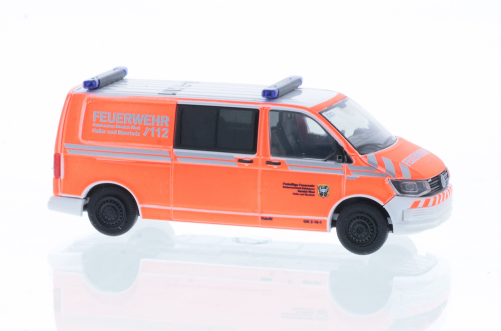 rietze-53890-Volkswagen-VW-T6-Freiwillige-Feuerwehr-Gelnhausen-Bereich-West-Hailer-Meerholz